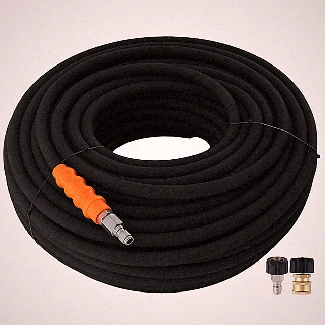200FT Heavy Duty Pressure Hose for Simpson Troy-Bilt Husqvarna 4800PSI 3/8"