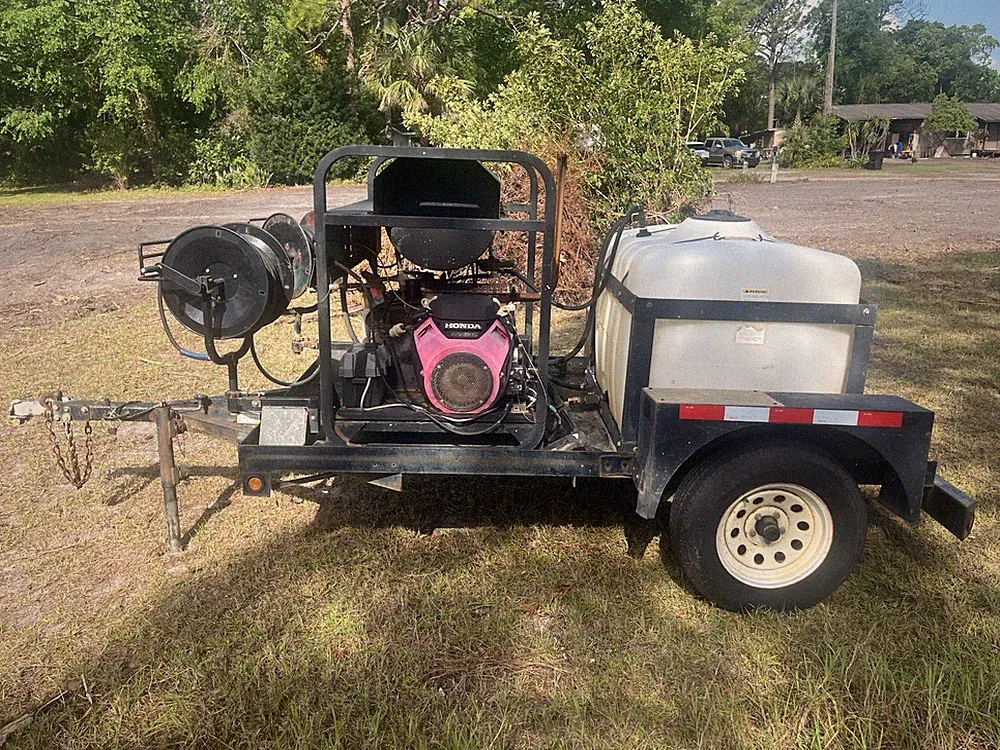 2017 Mi-T-M HS-4004-1MAH Trailer Mounted Hot Pressure Washer