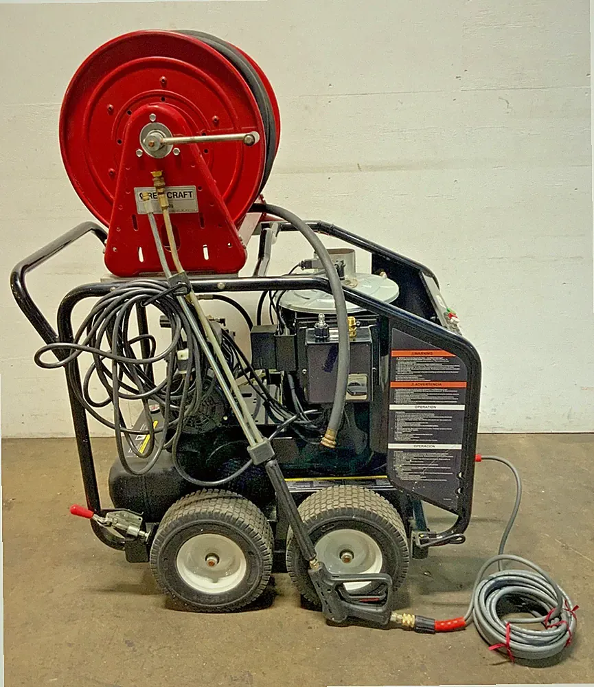 2020 MI-T-M 2GXK5 GH-1502-0GA10S 1500 PSI Electric Hot Water Pressure Washer