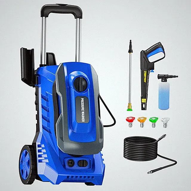 2025 Enhanced 5000PSI 2.8GPM Heavy-Duty Electric Pressure Cleaner Featuring