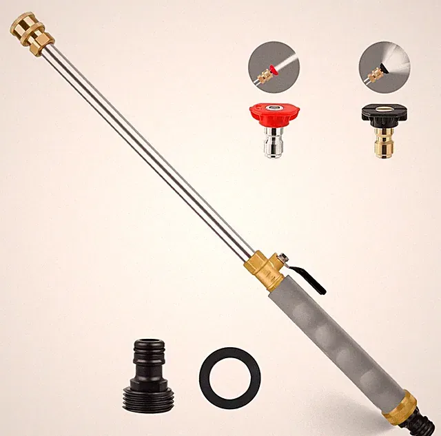 2025 Upgraded Jet Nozzle Power Washer for Garden Hose, 2-In-1 High Pressure W...