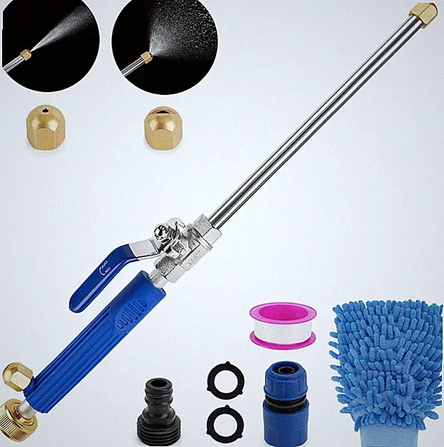 2025 Upgraded Jet Nozzle Power Washer Wand with 2 High Pressure Nozzles and Quic