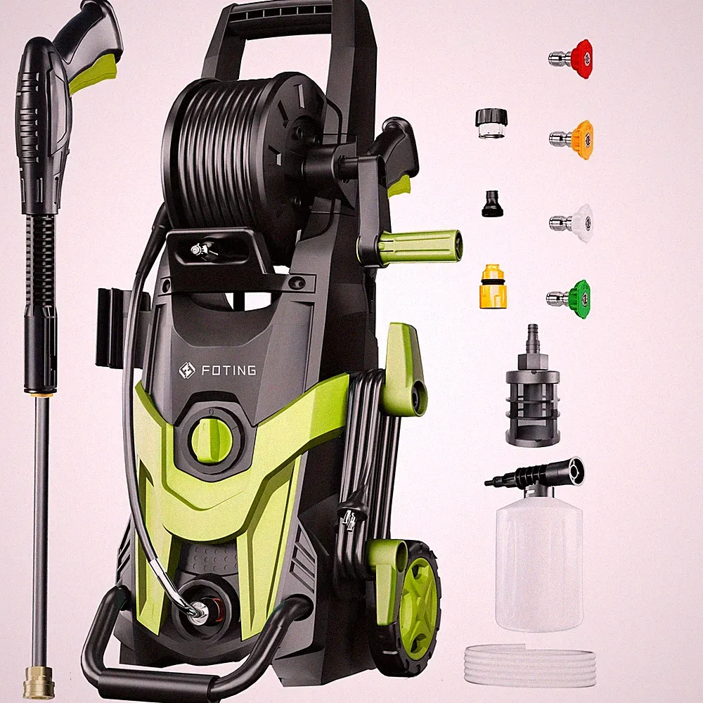 2025Upgraded Electric Pressure Washer, 4500 PSI 3.2 GPM Power Washer with 4