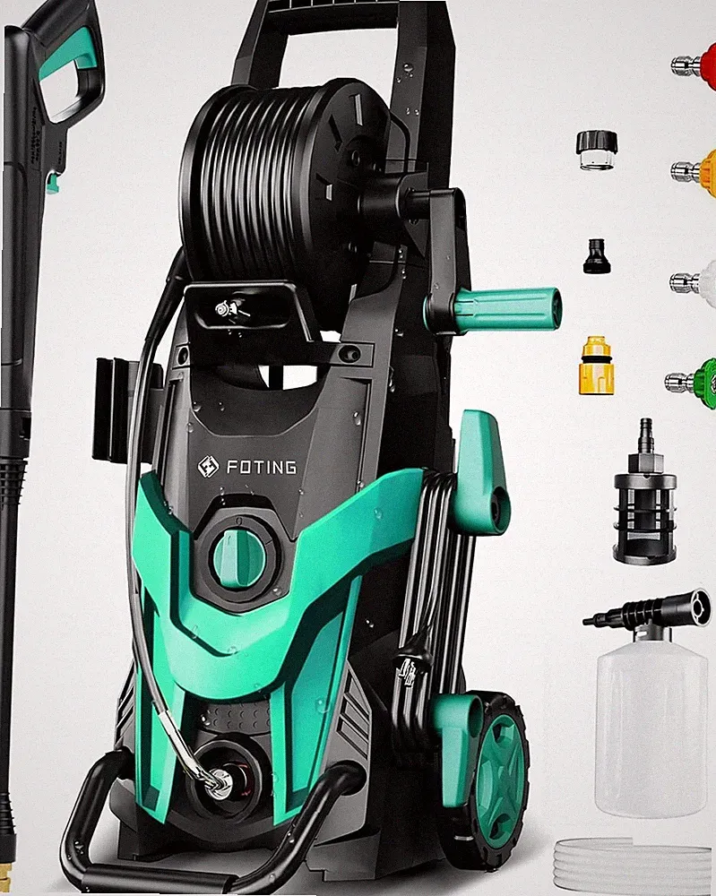 2026 New Electric Pressure Power Washer 4500PSI with 4 Quick Connect Nozzles