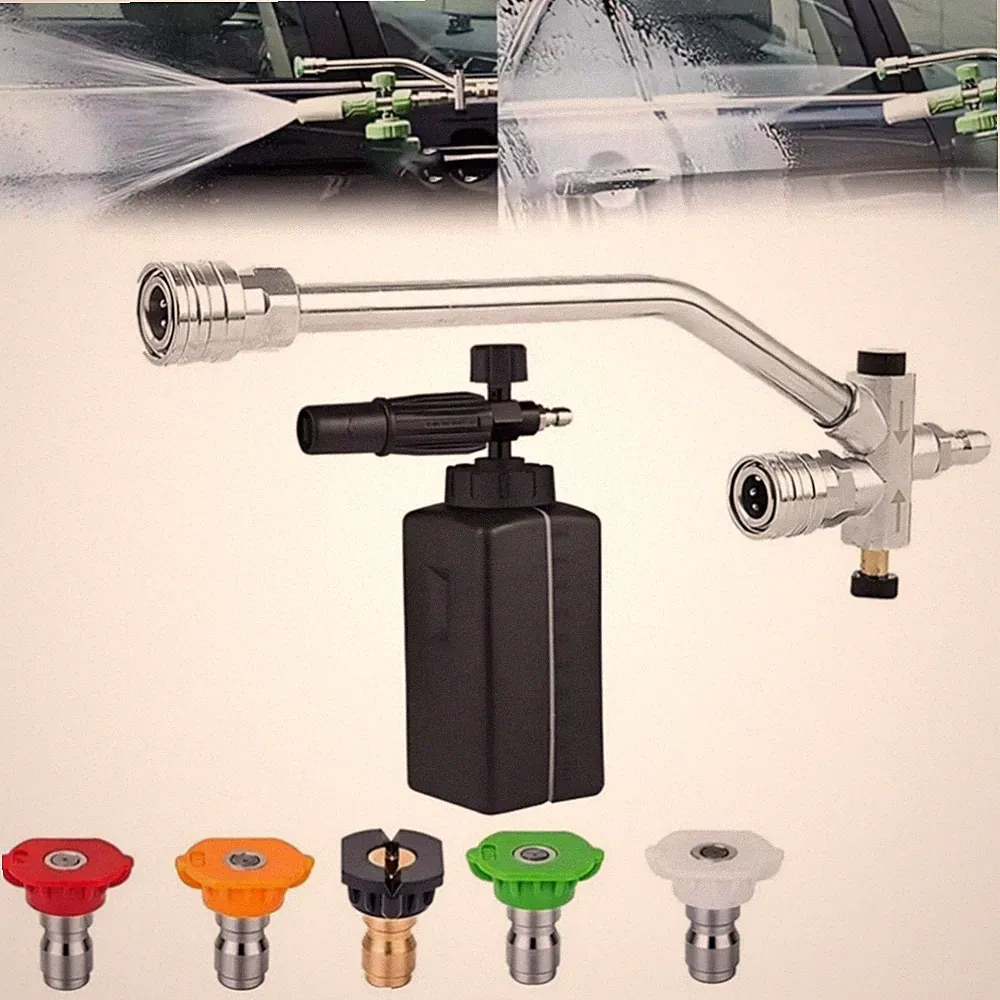 2026 Snow Foam Cannon Gun Car Wash Soap Lance Sprayer Pressure Washer Bottle