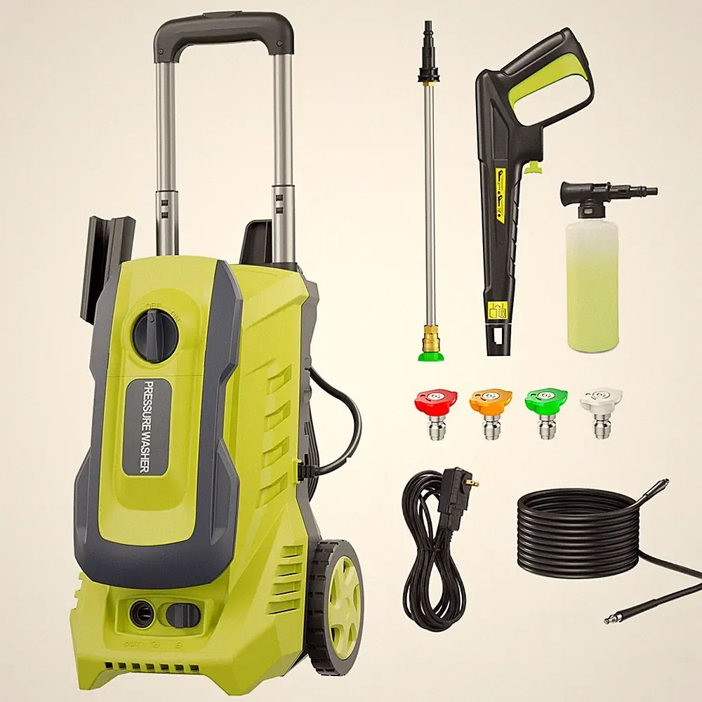 2026 Upgraded 5000PSI Heavy Duty Electric Pressure Washer with GFCI Protection
