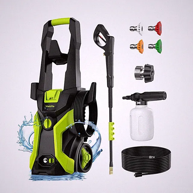 2026 Upgraded Pressure Washer, Portable Power Washer, 4 Quick-Connect Nozzles...