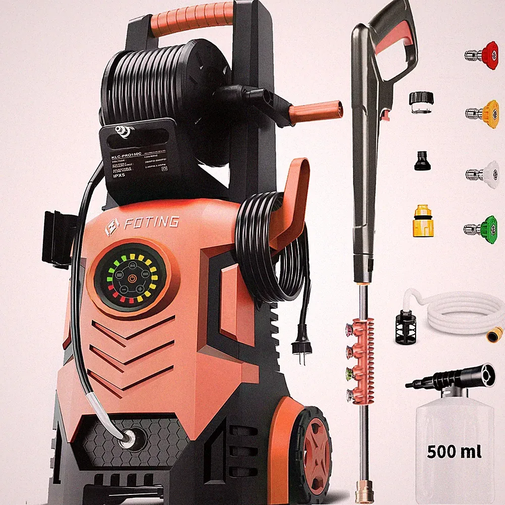 2026new Pressure Washer 5000PSI 2.4GPM-3.6GPM with Adj-8-Level Touch Screen
