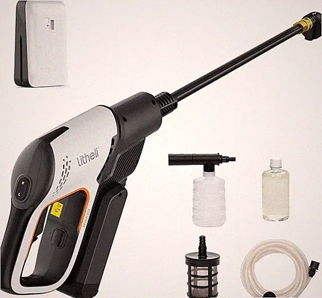 20V Cordless Pressure Washer, 609 PSI, 4.0 Ah Battery, Portable, Electric,...