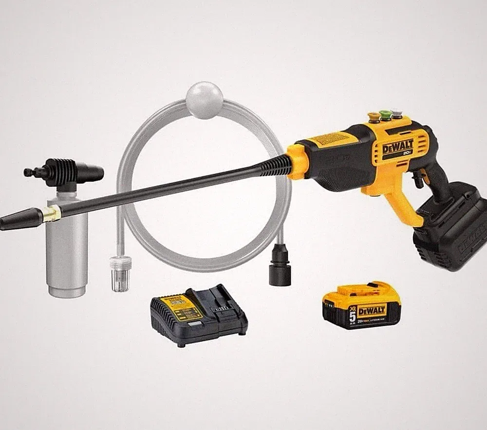 20V Max 550 PSI 1.0 GPM Cold Water Cordless Battery Power Cleaner Kit