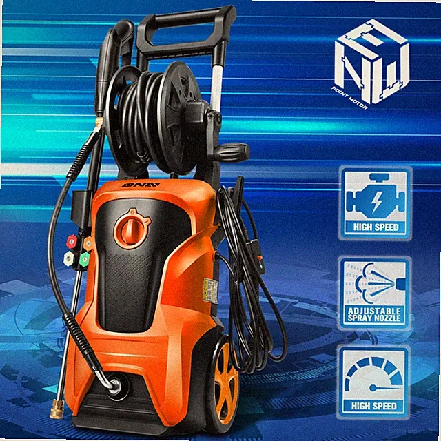 2176 PSI 2.4 GPM High-Pressure Electric Power Cleaner Car Washer Machine Orange