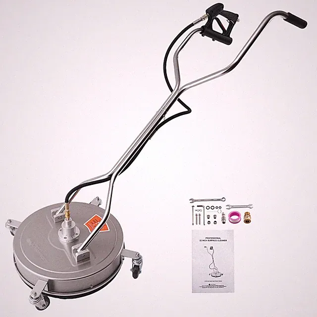 22" Pressure Washer Surface Cleaner Attachment 4200PSI Dual Rotating Nozzle