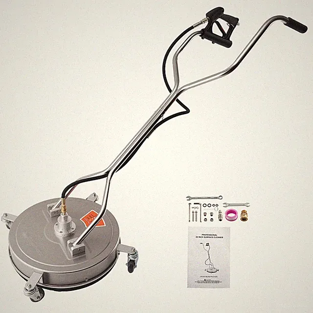 22" Stainless Surface Cleaner Pressure Washer 4200 PSI 3/8" Quick Connect
