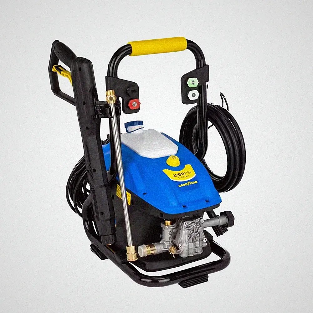 2200 PSI, 1.8 GPM Cold Water Electric Pressure Washer with 4-Quick-Connect Spray