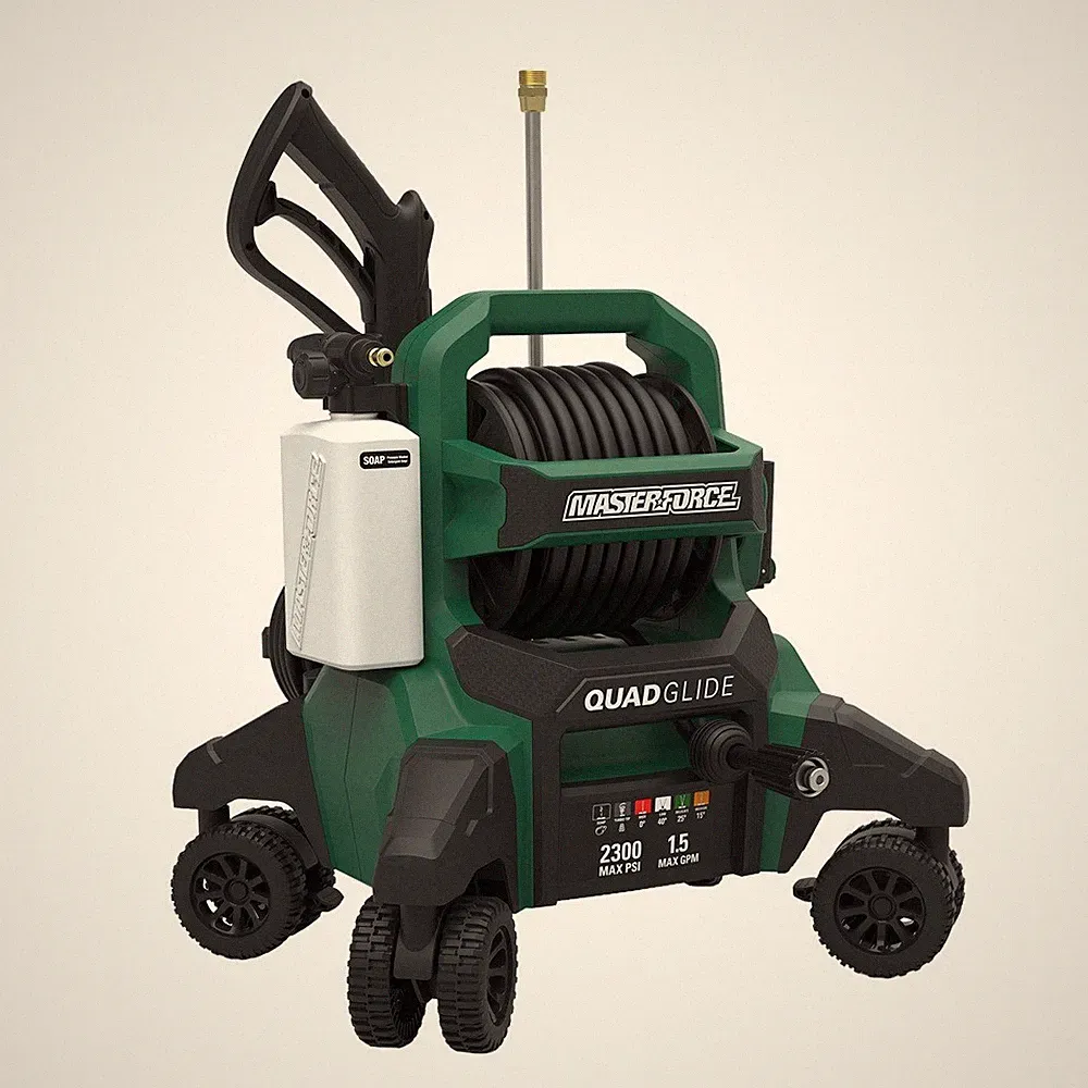 2300 Max PSI 1.5 Max GPM 13 Amp Corded Electric Pressure Washer Deck Cleaner