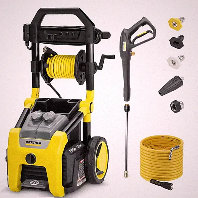 2300 PSI 1.2 GPM K2300PS Electric Power Pressure Washer with Turbo, 15-Degree, 4