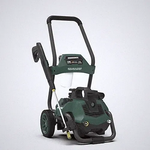 2300 PSI 1.5 GPM 13 Amp Wheeled Corded Electric Pressure Washer Induction Motor