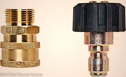 24.0447 & 24.0446 Quick Coupler Connector Set for Pressure Washers