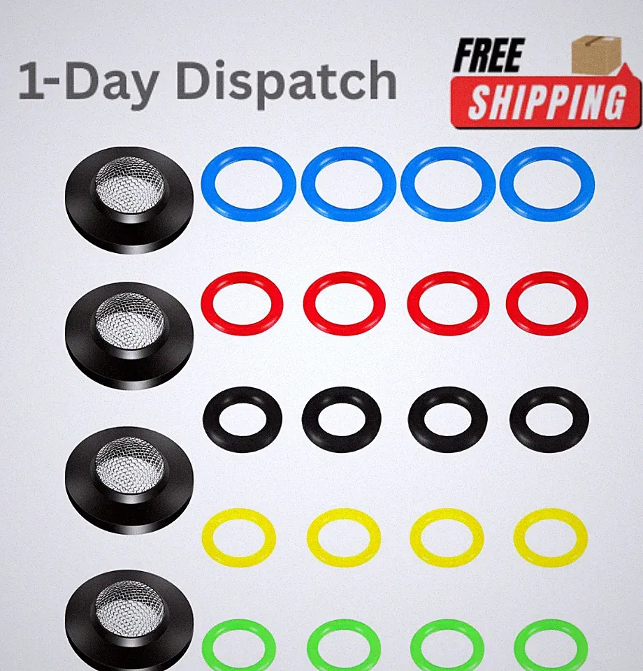 24 Pack O-Ring Pressure Washer Kit 6 Sizes for Pump Hose Gun Wand