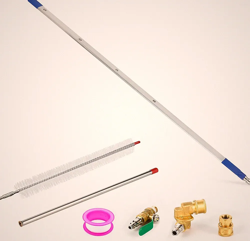 24" Portable Radiator Cleaning Wand, Pressure Washer Wand for Car