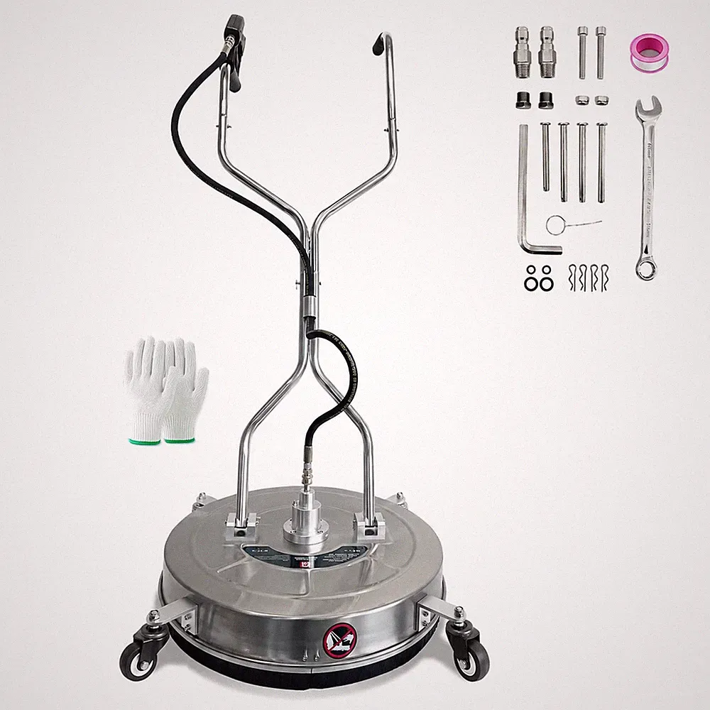 24" Pressure Washer Surface Cleaner Dual Handle Surface Cleaner 4900 PSI