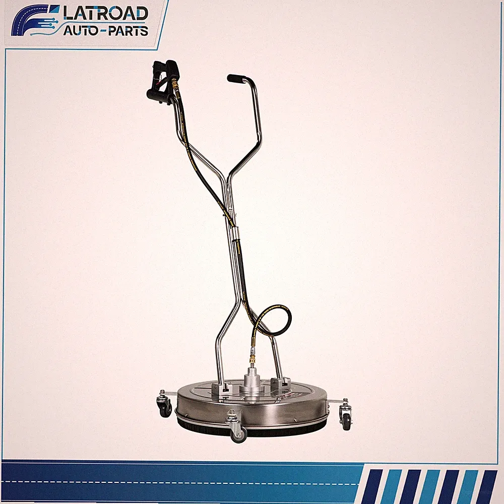 24" Pressure Washer Surface Cleaner with Handle & 4 Spinner Wheels 8 GPM