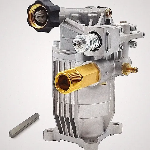 2400-2800PSI Pressure Washer Large, Silver 3/4'' Horizontal Pump
