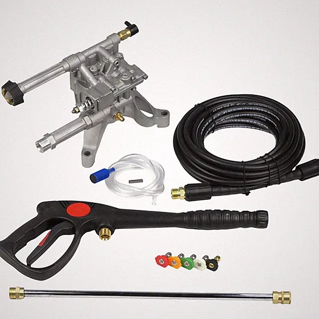2400 psi, 7/8" Shaft, Front-Facing Vertical Pressure Washer Pump & Spray Kit