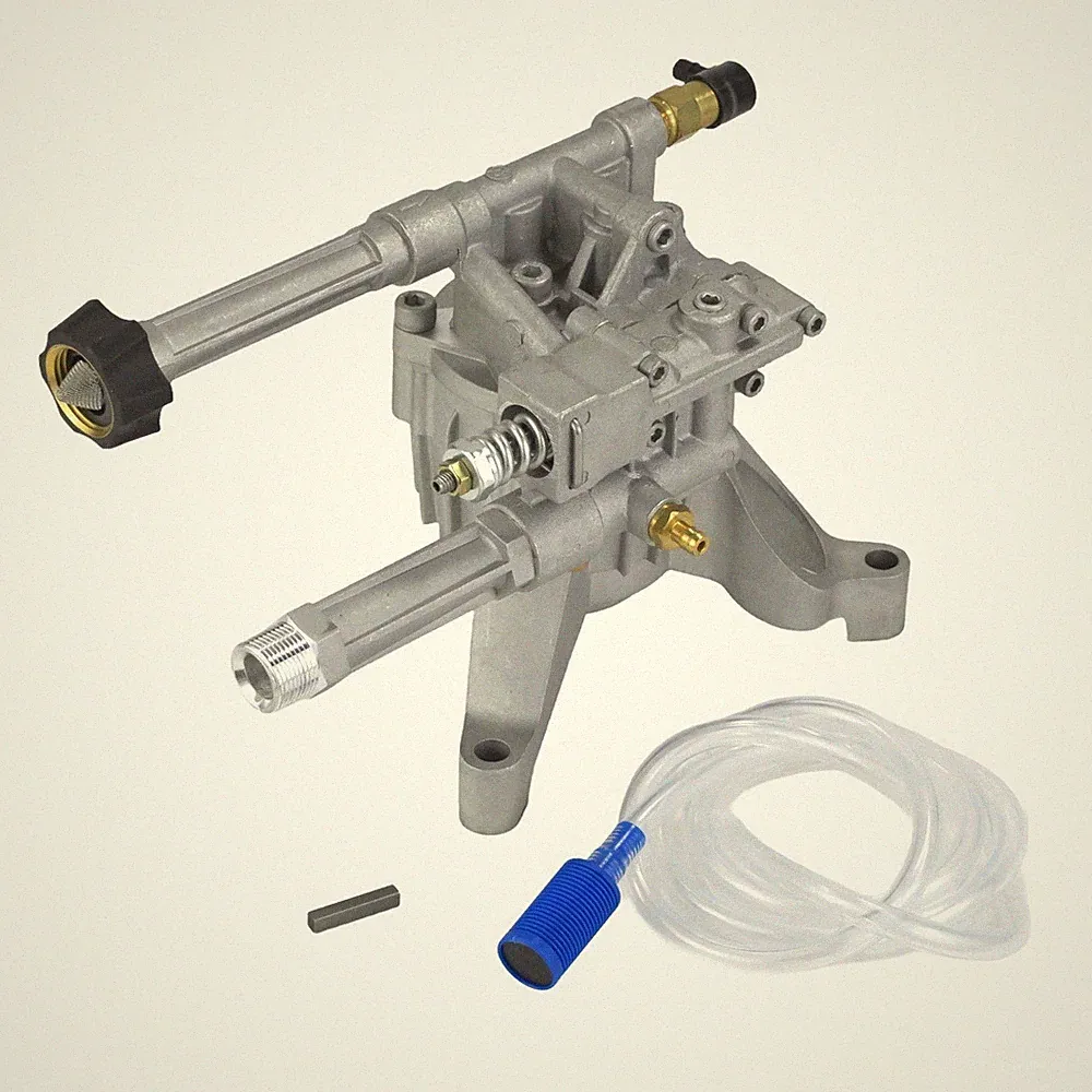2400 PSI Vertical Pressure Washer Pump with 2.4 GPM, 7/8" Shaft, Front Outlet