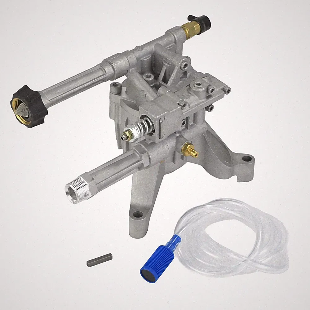 2400 PSI Vertical Pressure Washer Pump with 2.4 GPM, 7/8" Shaft, Front Outlet