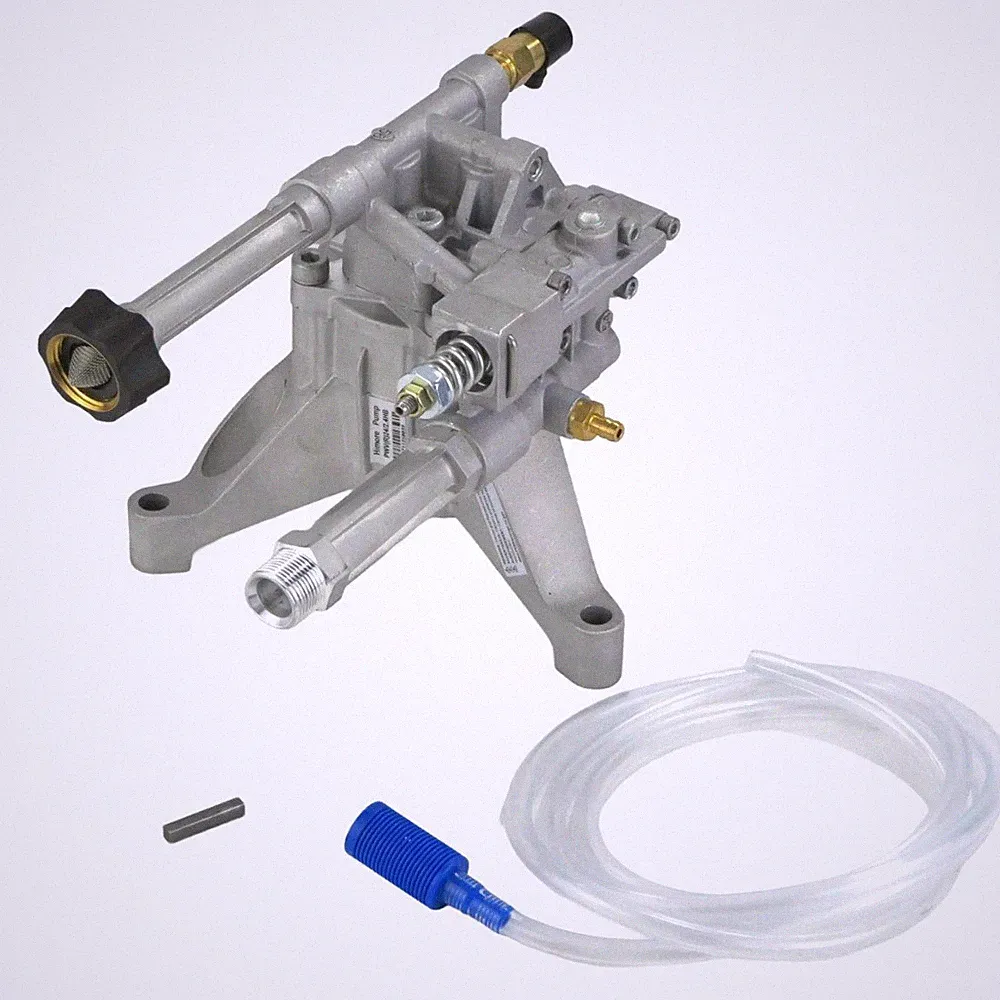 2400 PSI Vertical Pressure Washer Pump with 2.4 GPM, 7/8" Shaft, Rear Outlet