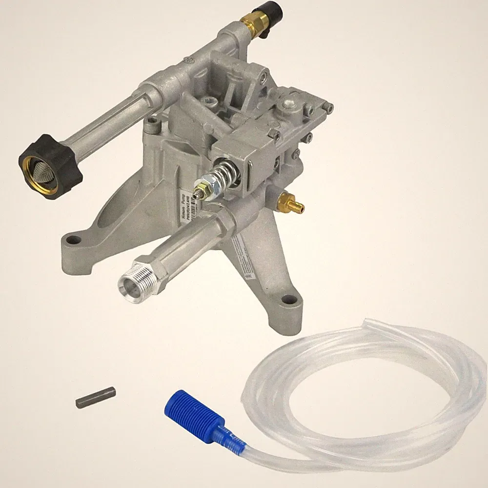 2400 PSI Vertical Pressure Washer Pump with 2.4 GPM, 7/8" Shaft, Rear Outlet