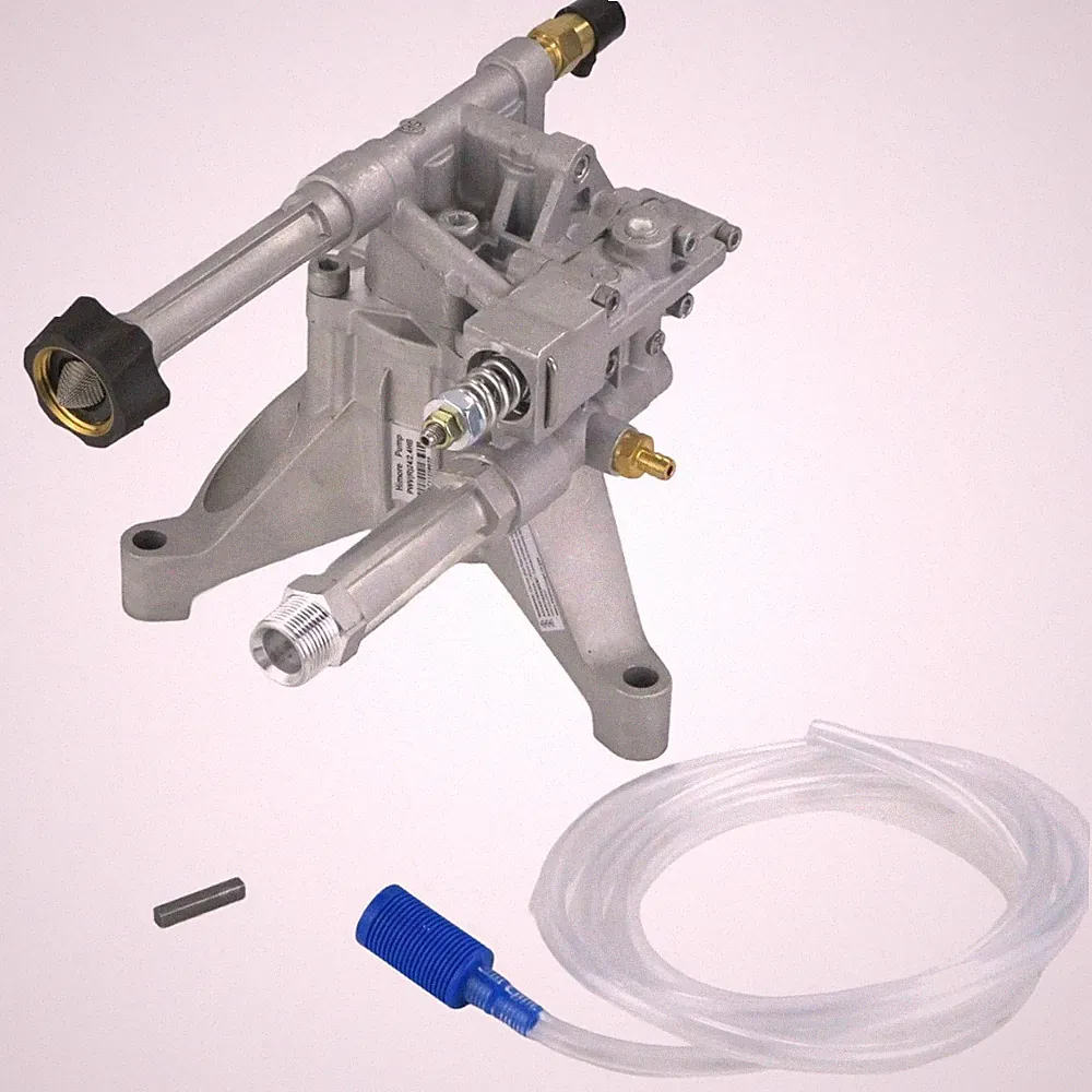 2400 PSI Vertical Pressure Washer Pump with 2.4 GPM, 7/8" Shaft, Rear Outlet