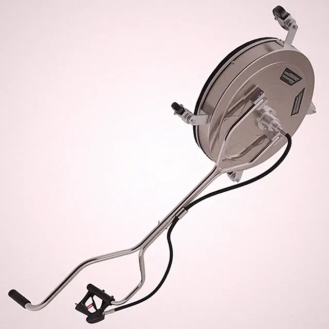 24in Pressure Washer Surface Cleaner Stainless Steel 4 Wheels Patio Deck