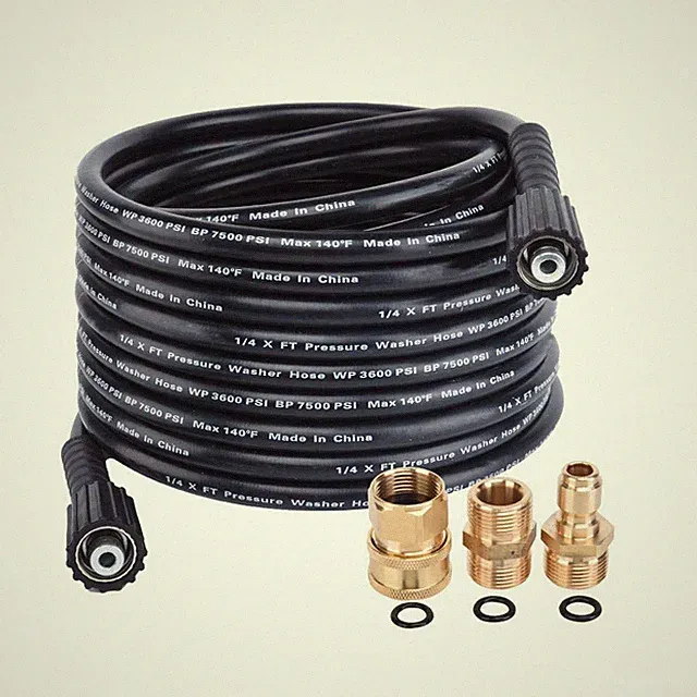25 Ft High Pressure Washer Hose, Upgraded Power Washer Hose for Replacement a...
