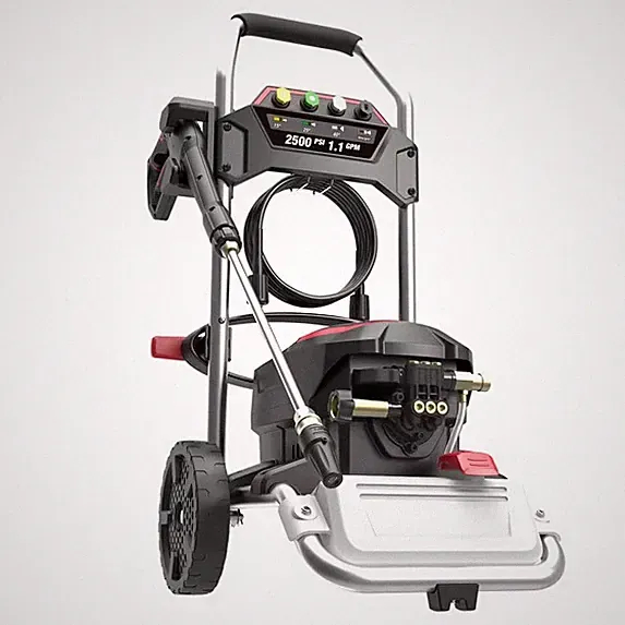 2500 PSI 1.1 GPM 120V Electric Cold Water Pressure Washer with GFCI Plug