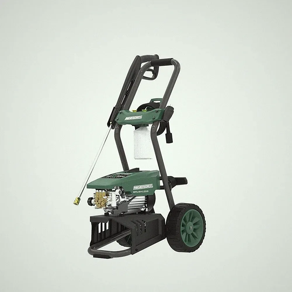 2500 PSI 1.1 GPM 15 Amp Corded Electric Pressure Washer 3 Spray Turbo Nozzle