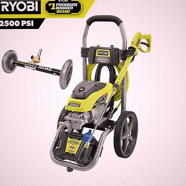 2500 PSI 1.2 GPM High Performance Cold Water Electric Pressure Washer with Water