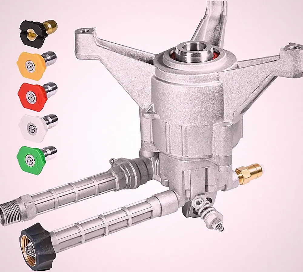 2500 PSI Pressure Washer Pump 7/8" Shaft 2.5 GPM Front Outlet Kit