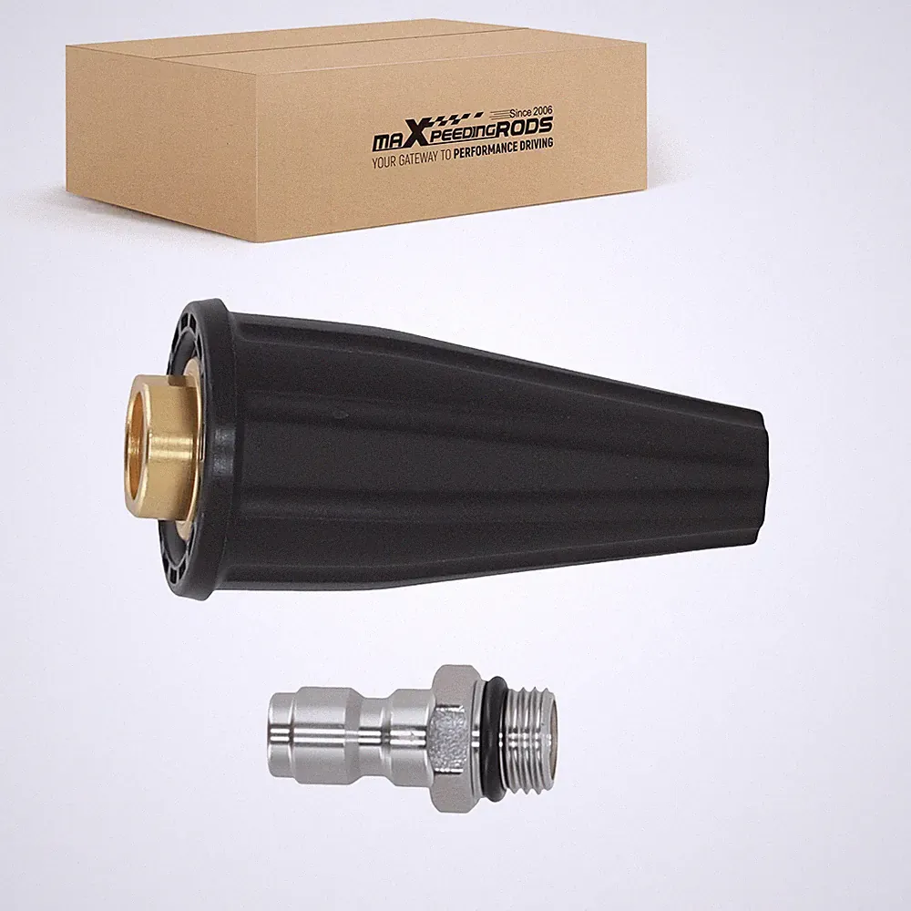 2500PSI Pressure Washer Turbo Nozzle 1/4 Quick Connect Aluminum Ceramic Head