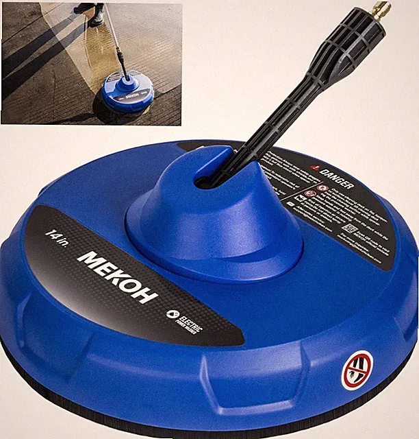 2500PSI Universal Power Washer Accessories for Sidewalk Deck Patio Cleaning,1/4"