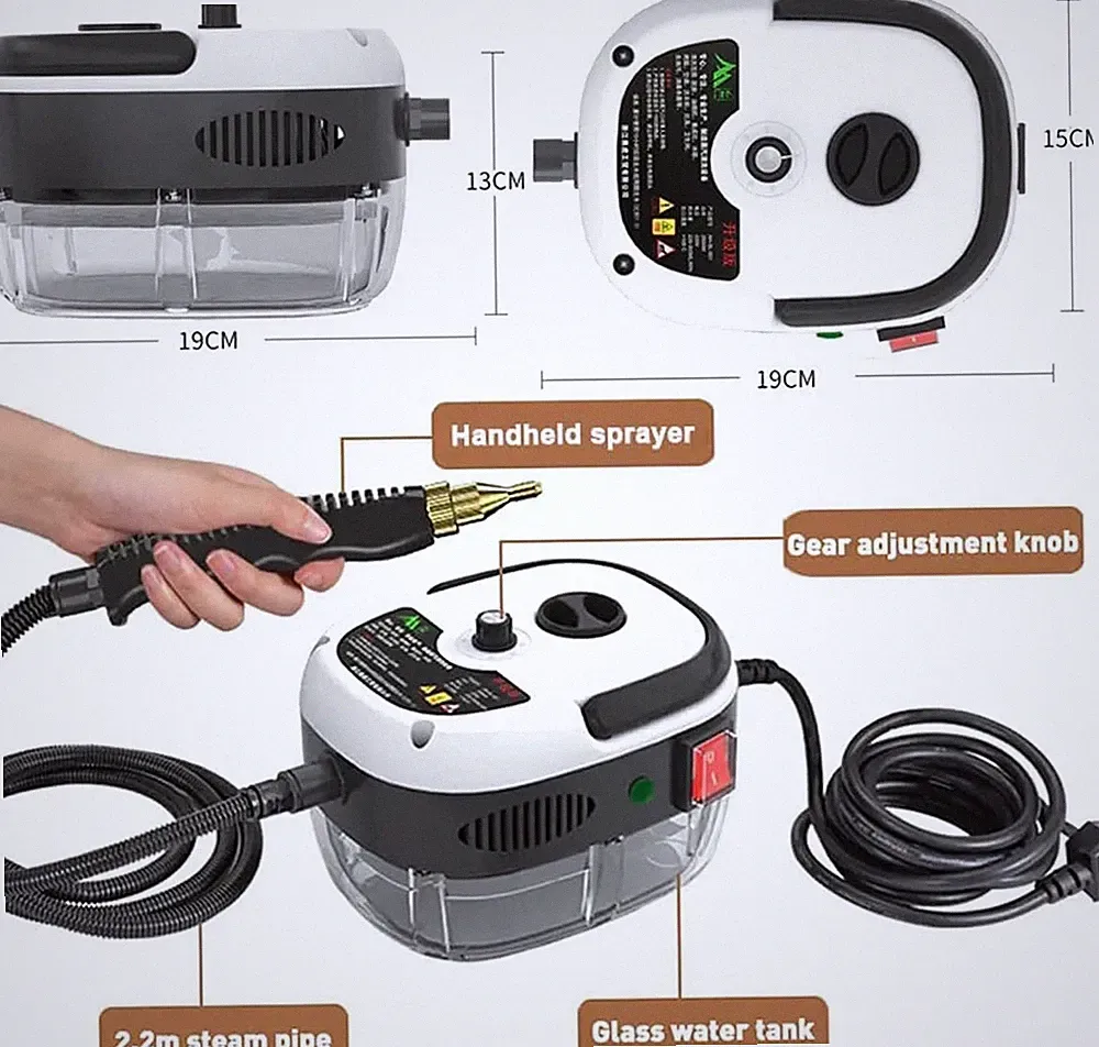 2500W High Temperature Steam Vacuum Cleaner Commercial High Pressure Washer
