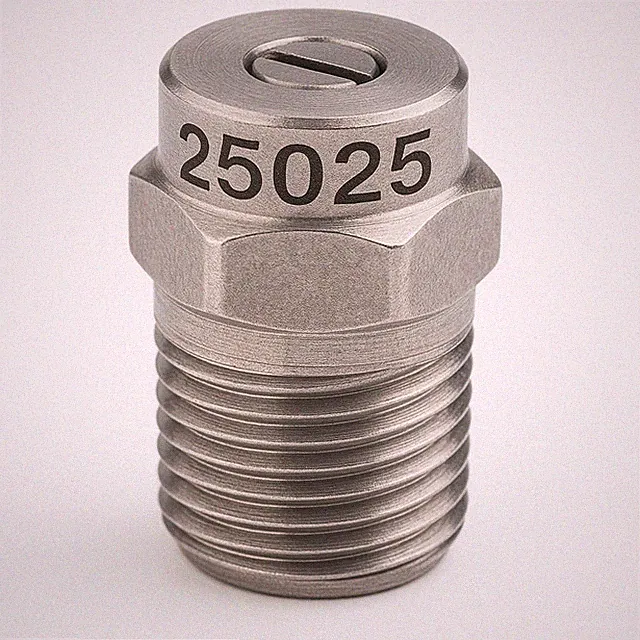 25025 4Pcs Pressure Cleaning Nozzle Tip Stainless Steel 1/4 MNPT Thread 5000 PSI