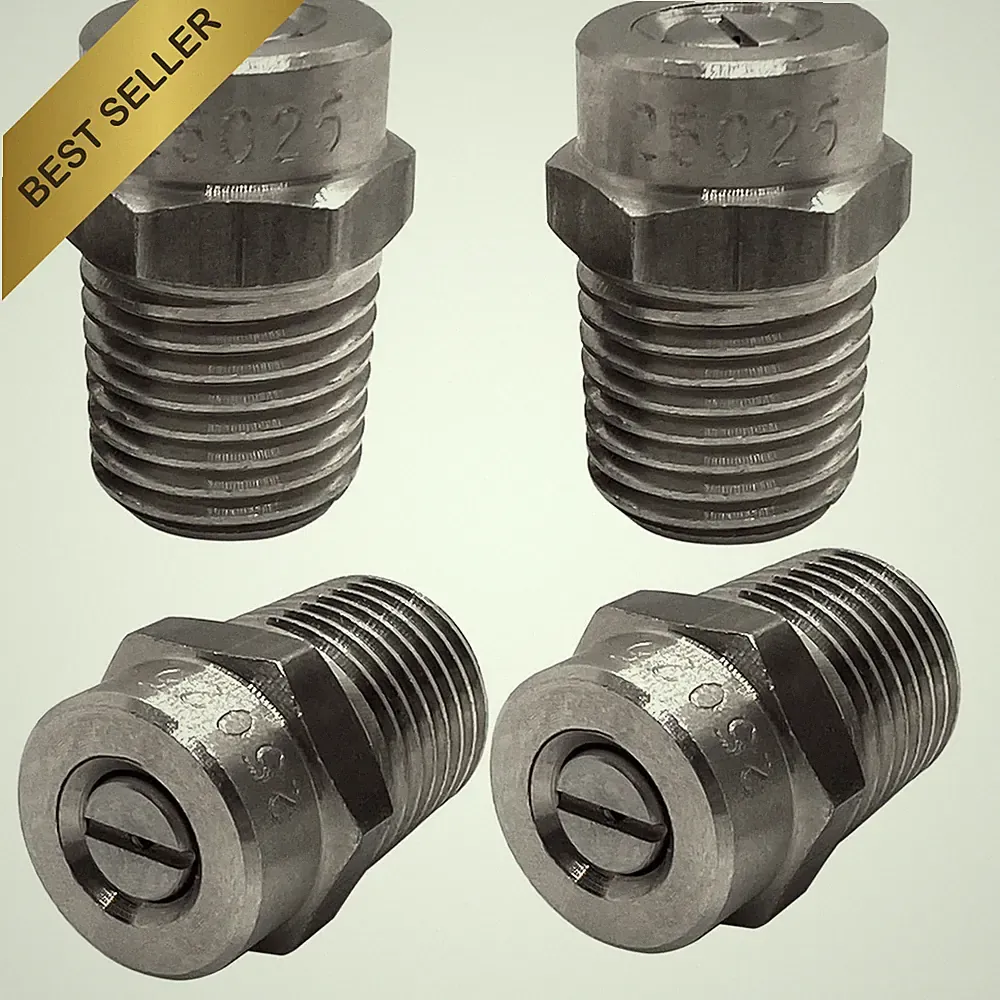 25025 Surface Cleaner Tips Pressure Washer Nozzles 4000 PSI 2.5 Orifice SS 4PK
