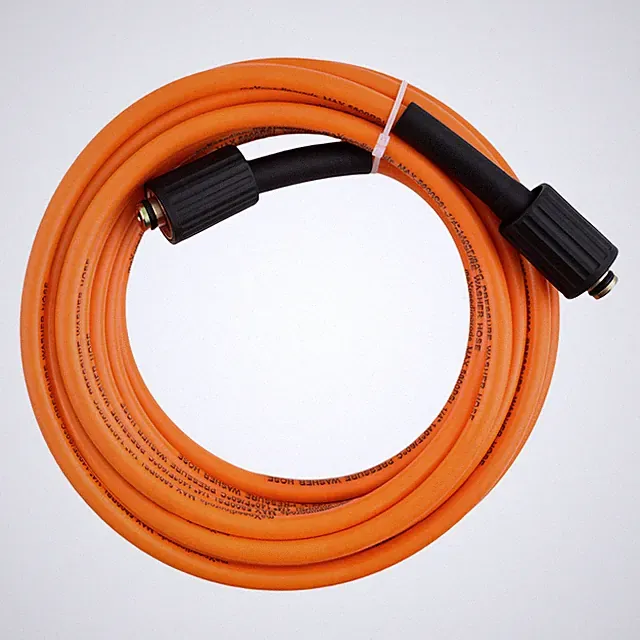 25Feet High Pressure Washer Hose 5800PSI 1/4in Quick Connect Kink Resistant