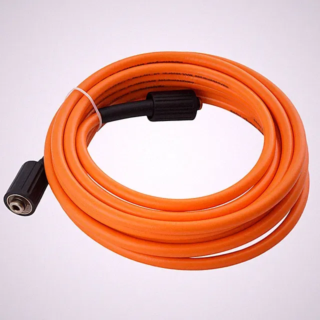 25FT Power Pressure Washer Hose 5800PSI 1/4in Quick Connect Kink Resistant