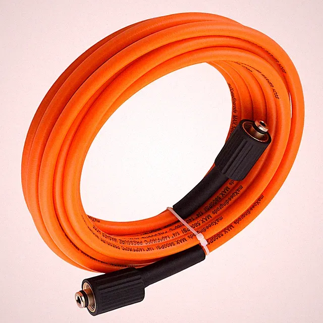 25FT Pressure Washer Extension Hose 5800PSI Kink Resistant 1/4" Quick Connect