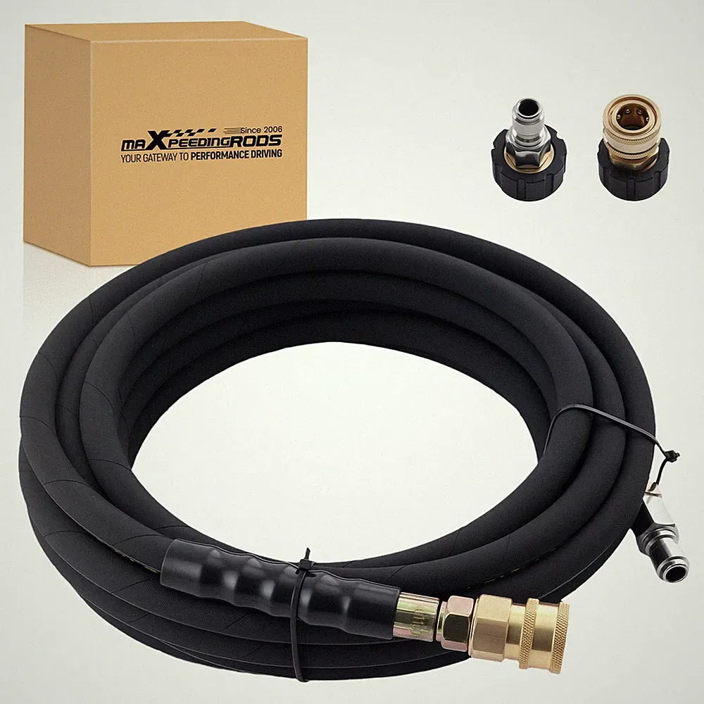 25FT Pressure Washer Hose for Simpson/Honda/Ryobi 4200 PSI Quick Connect