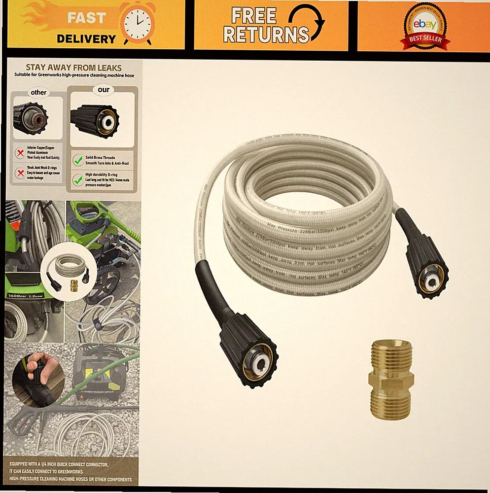 pressure washer hose attachment