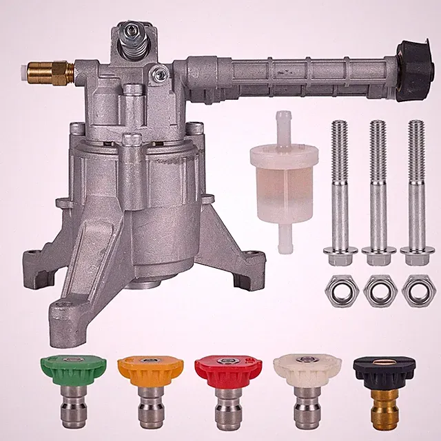 2600 3000 PSI Pressure Washer Pump Vertical 7/8 Shaft 5 Nozzle